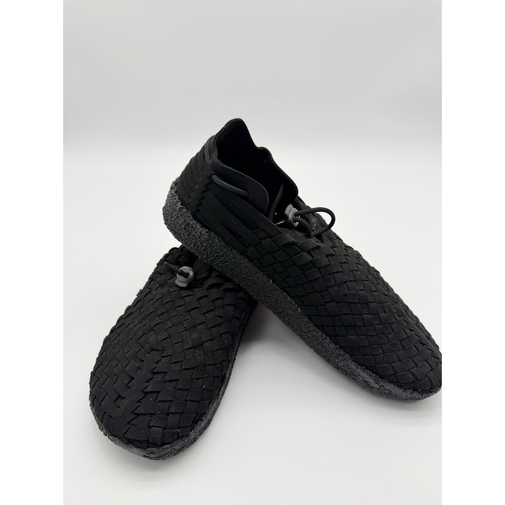 Malibu Sandals Colony Classic Woven Vegan Huarache Black Mens 11 Beachy Boho